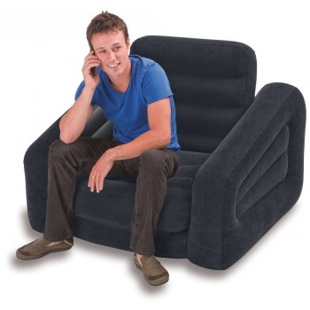 Intex Inflatable One Seater Pull-Out Chair – Model Number 68565 On 55% Discounted Rate